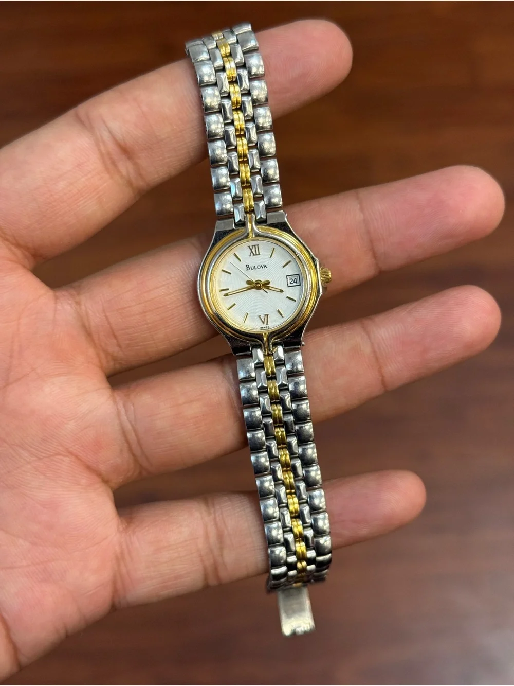 Bulova vintage Women’s Two-Tone Gold & Silver Dress Watch